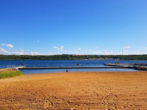 Strand in Stöbnitz (Mücheln) am Geiseltalsee