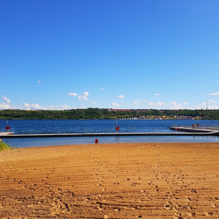 Strand in Stöbnitz (Mücheln) am Geiseltalsee