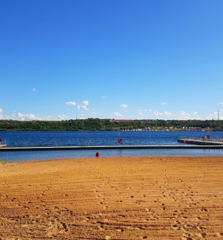 Strand Stöbnitz am Geiseltalsee