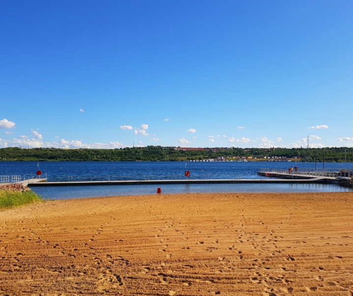Strand Stöbnitz am Geiseltalsee