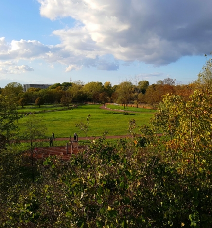 Mit den Rabauken im Südpark in Merseburg