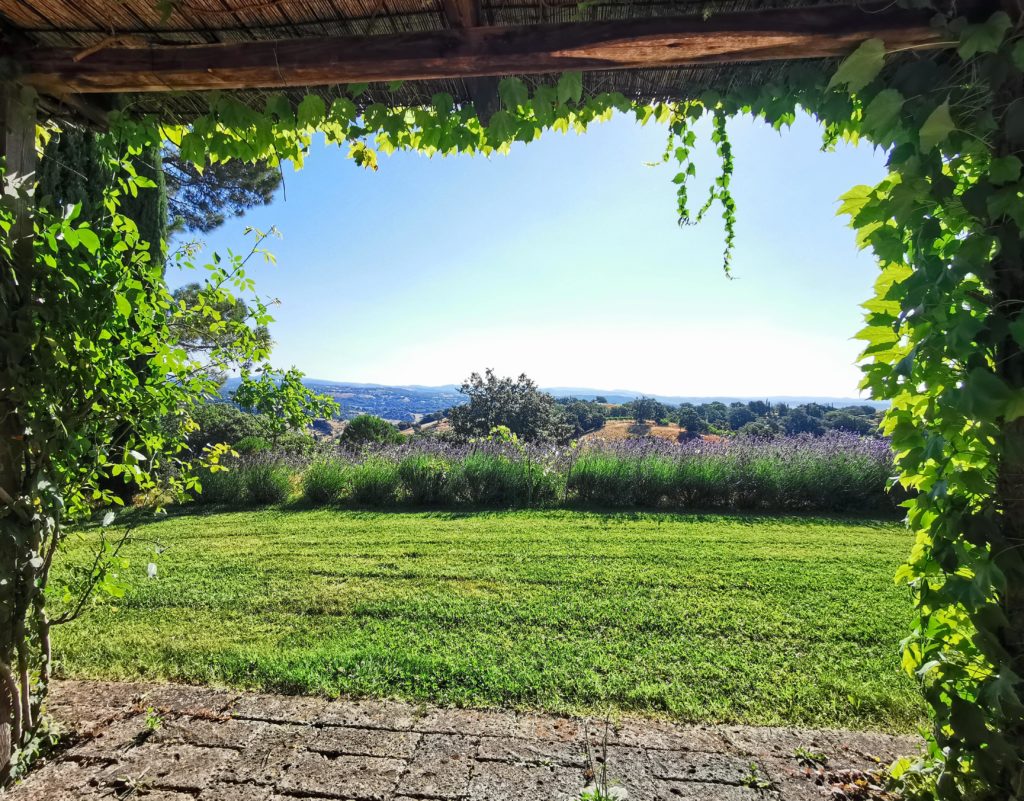 Toskana Aussicht vom Ferienhaus