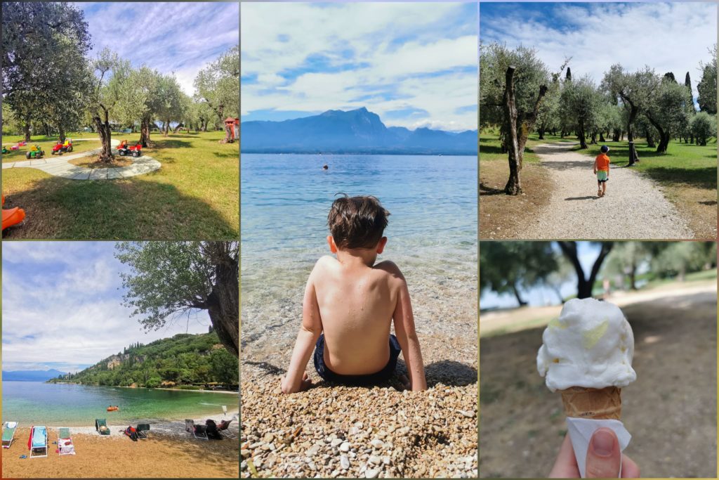 Baden mit Kinder am Gardasee, Parco Baida delle Sirene