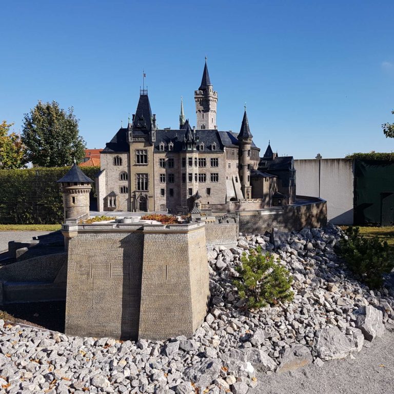 Familienausflug im Harz mit den Rabauken vom See, Miniaturenpark
