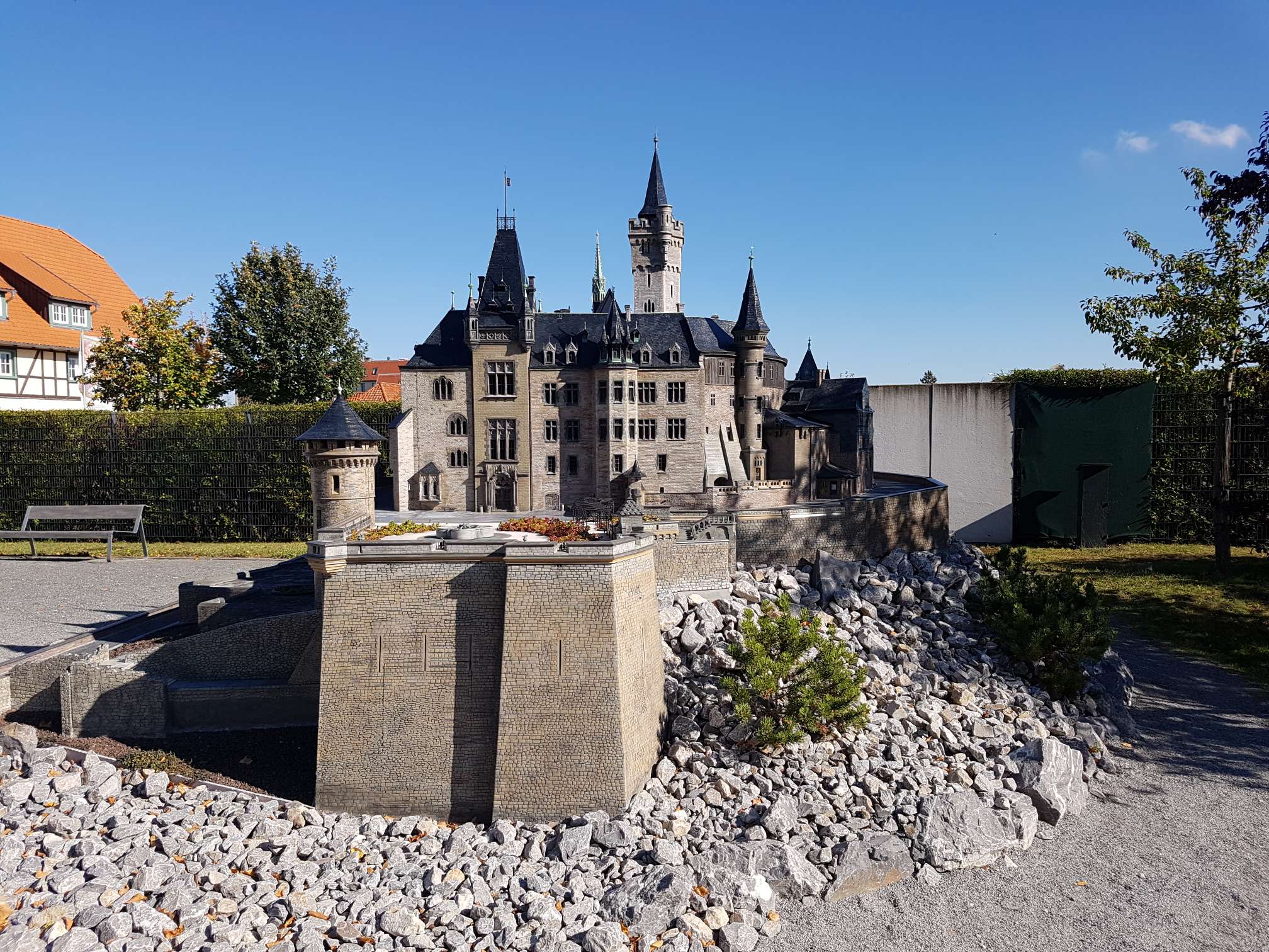 Familienausflug im Harz mit den Rabauken vom See, Miniaturenpark