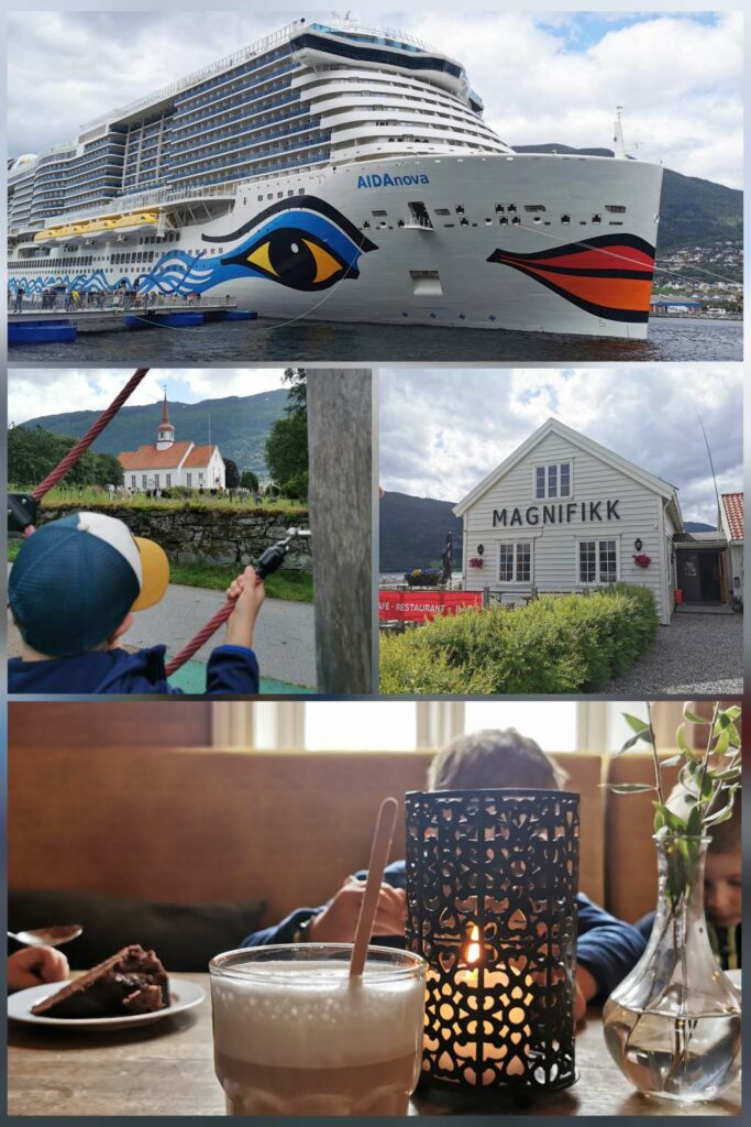 Urlaub mit Kindern Aida, Nordfjordeis Norwegen