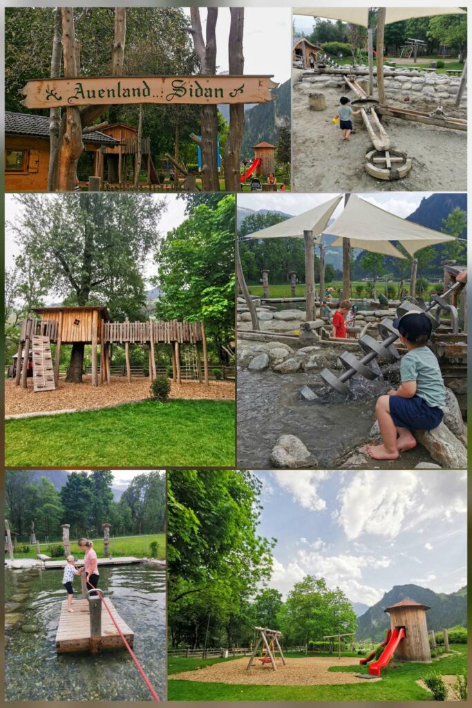 Auenlaund Sidan Spielplatz im Zillertal, Ausflugstipp, Familienurlaub in Österreich