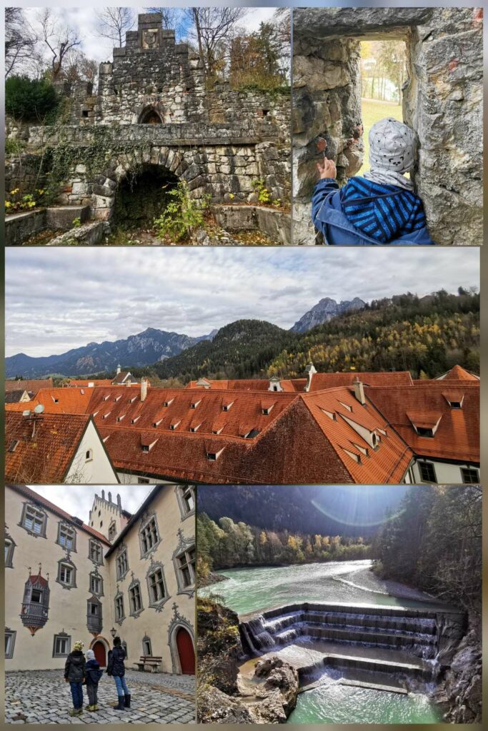 Spaziergang durch Füssen mit der Familie, Ausflugstipp für Kinder