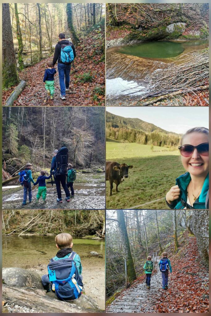 Eistobel mit Kindern, Wandern im Allgäu mit Kindern, Familienurlaub im Allgäu