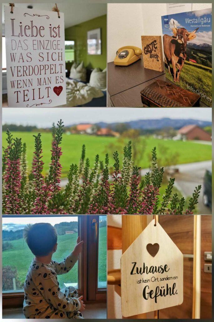 Unsere Ferienwohnung in Meierhöfen beim Familienurlaub im Allgäu